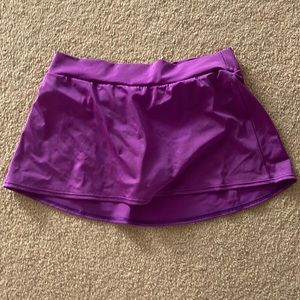 Venus purple swim skirt, size 8